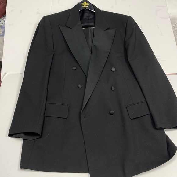 Tom James Suits & Blazers Mens 3 Piece Black Tuxedo By Tom James
